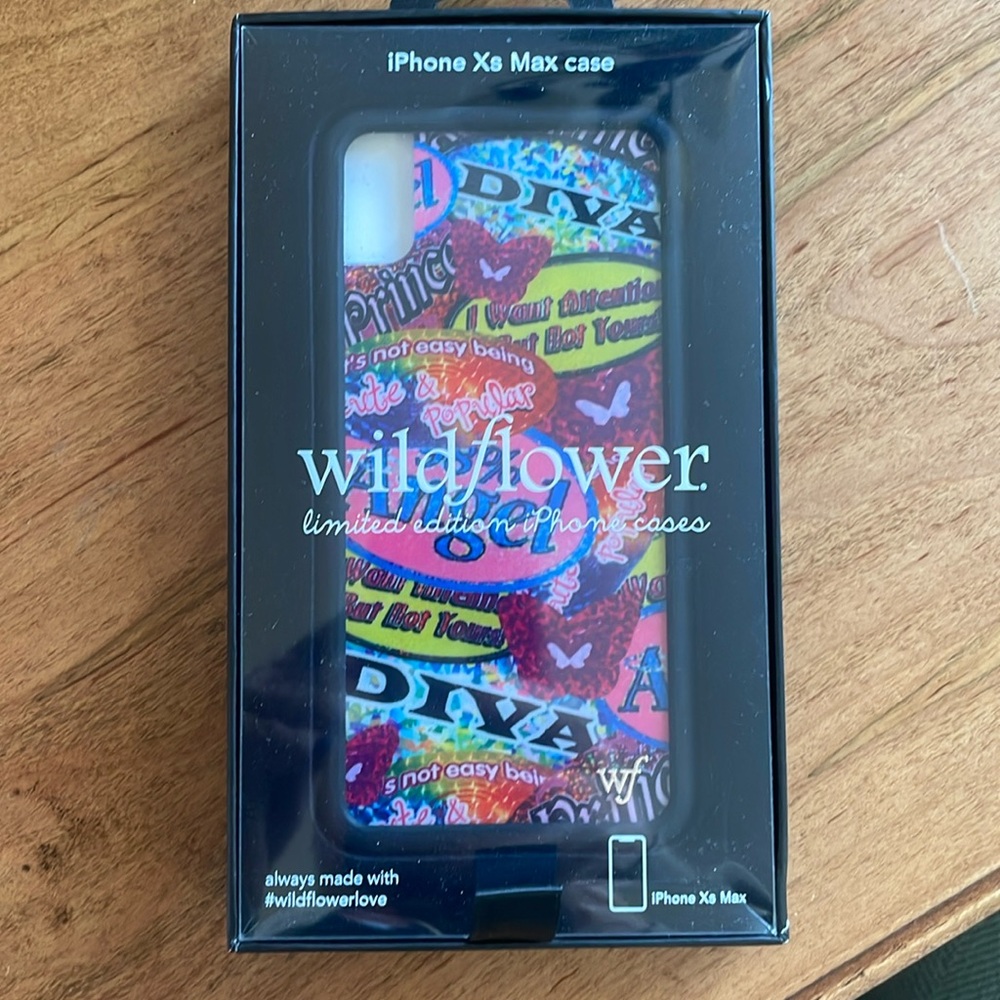 Wildflower iPhone Xs Max case New